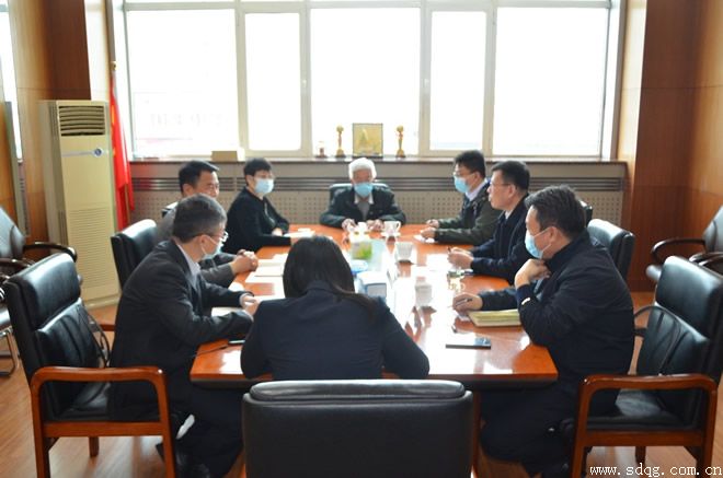 山東國投公司疫情防控督導(dǎo)組到輕工供銷公司進(jìn)行督導(dǎo)檢查