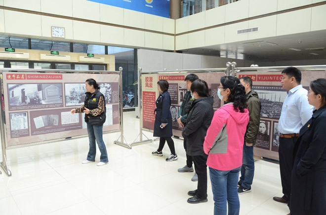 輕工供銷公司組織“尋訪百年光輝足跡、傳承紅色基因”活動