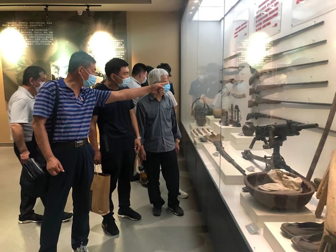 輕工供銷組織赴沂蒙紅色教育基地進(jìn)行黨史學(xué)習(xí)教育