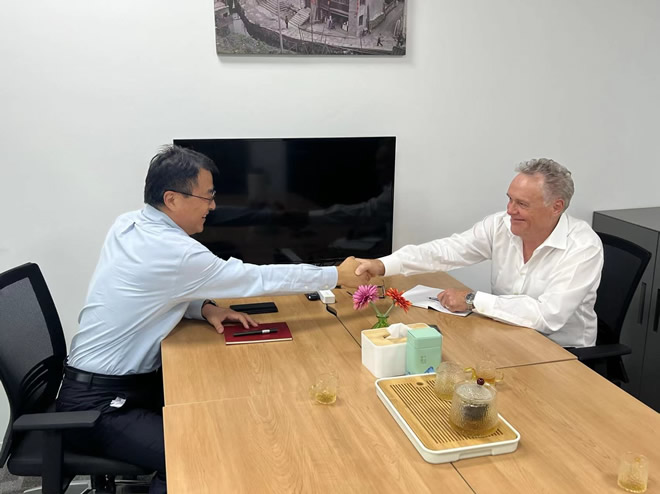 輕工供銷與新西蘭合作方交流洽談，共尋合作新機遇