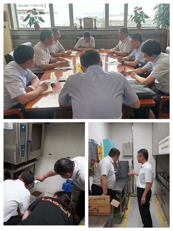 山東國投公司黨委副書記、董事劉正希到輕工供銷開展“安全生產(chǎn)月”專項督導(dǎo)檢查