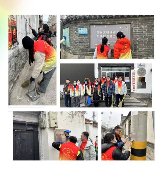 輕工供銷公司組織開展“黨團聯動學雷鋒，志愿服務展風采”活動