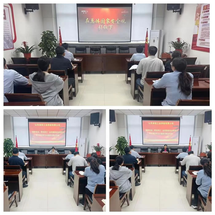 輕工供銷公司組織開展“全民國家安全教育日”宣傳活動