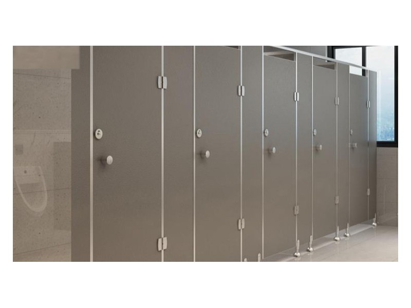 灰色不銹鋼蜂窩板-衛生間隔斷
