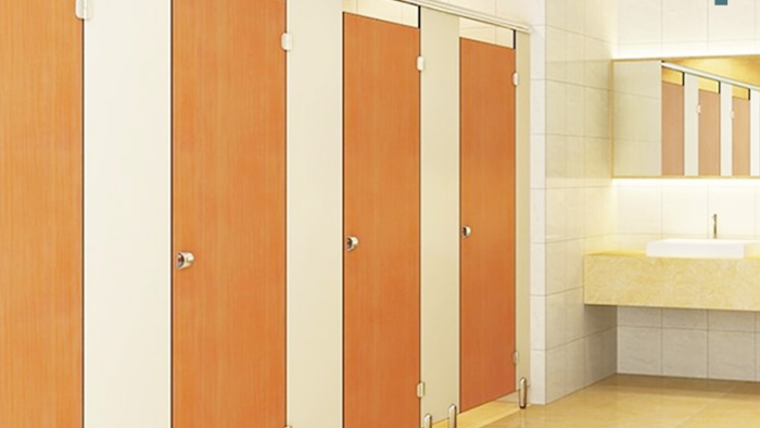 鋁紳仕小編科普：金屬蜂窩板衛(wèi)生間隔斷介紹