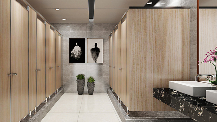 金屬蜂窩板衛生間隔斷有哪些優點?